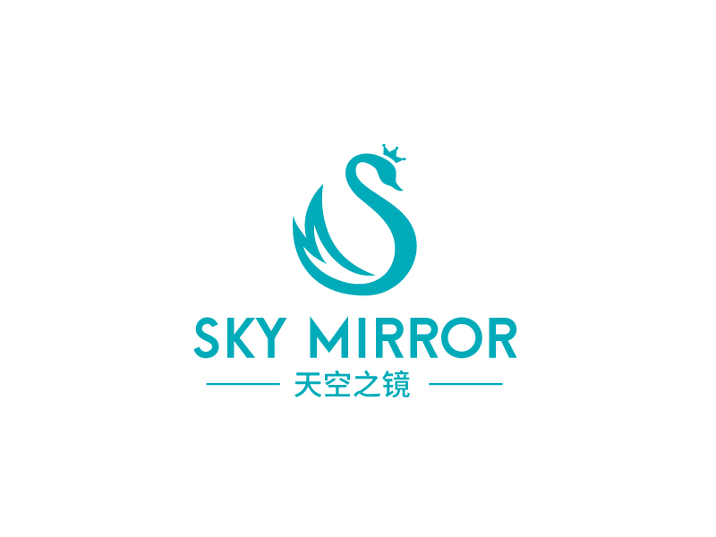 張俊的天空之鏡 Sky MIrrorlogo設計