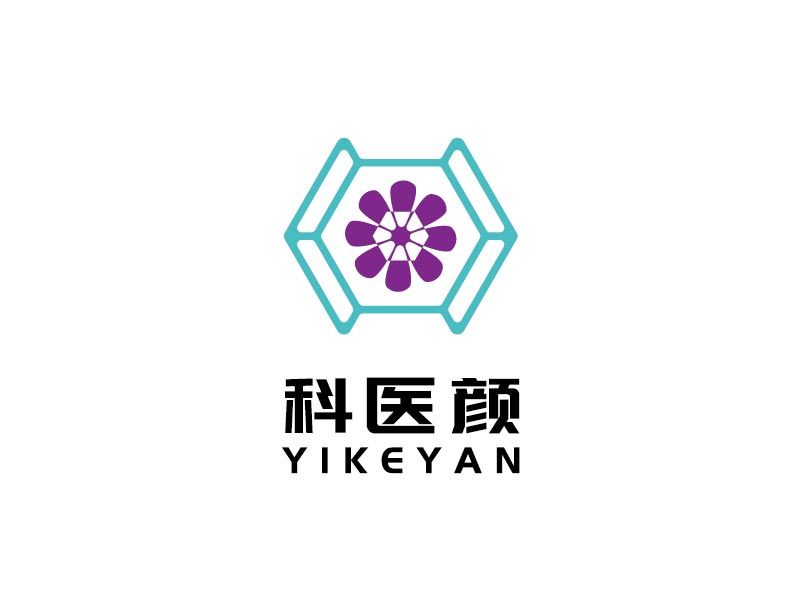 李寧的科醫(yī)顏logo設(shè)計