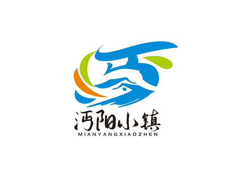 王新宇的沔陽(yáng)小鎮(zhèn)logo設(shè)計(jì)