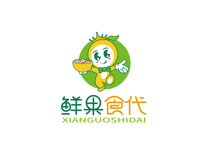 張俊的鮮果食代logo設(shè)計(jì)