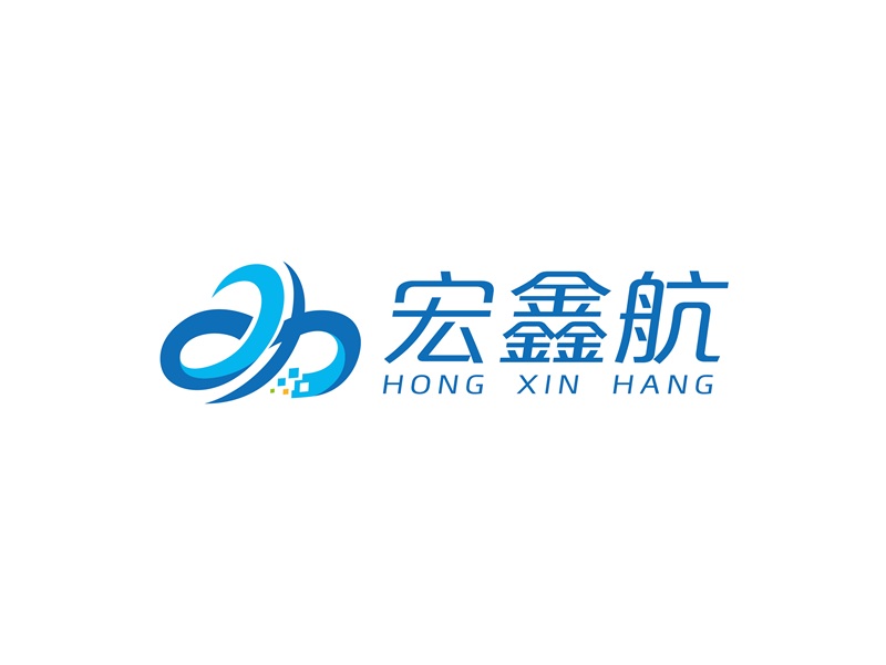 安冬的宏鑫航/HXH/hongxinhanglogo設(shè)計