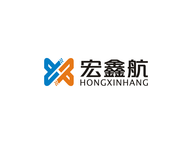 吳世昌的宏鑫航/HXH/hongxinhanglogo設(shè)計