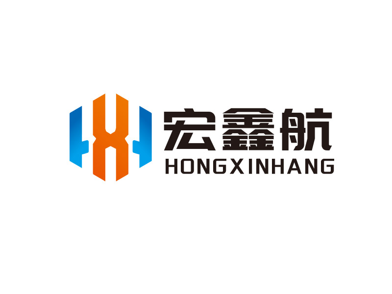 宋從堯的宏鑫航/HXH/hongxinhanglogo設(shè)計(jì)