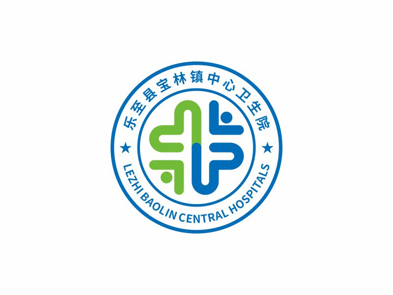 何嘉健的樂至縣寶林鎮(zhèn)中心衛(wèi)生院logo設(shè)計(jì)