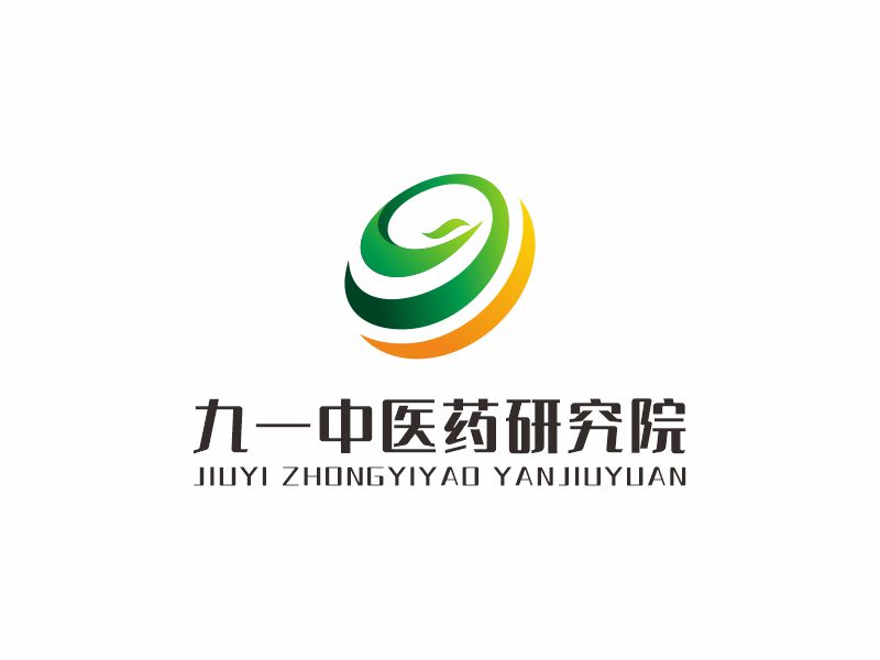 何嘉健的九一中醫(yī)藥研究院logo設(shè)計(jì)