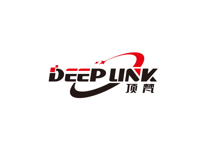 朱紅娟的Deep Link/蘇州頂梵智能科技有限公司logo設(shè)計