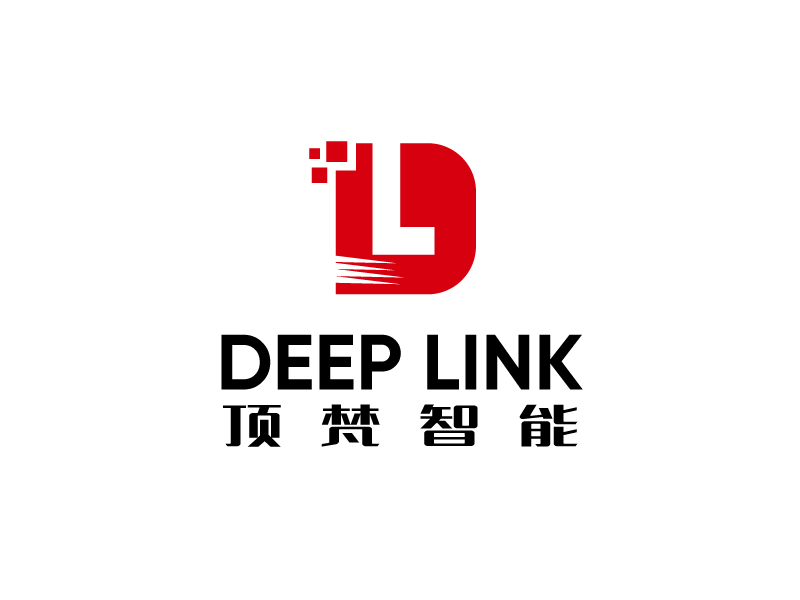 張俊的Deep Link/蘇州頂梵智能科技有限公司logo設(shè)計