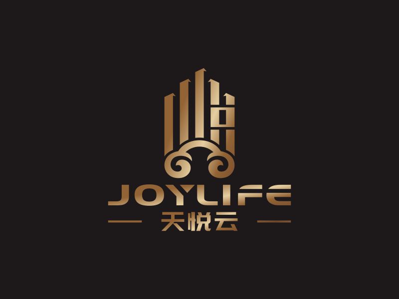 何嘉健的天悅云logo設(shè)計(jì)