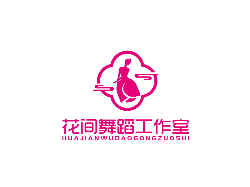 馬丞的花間舞蹈工作室logo設(shè)計(jì)