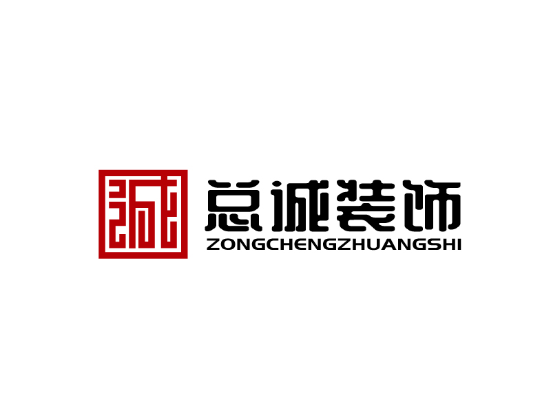 張俊的上?？傉\裝飾材料有限公司logologo設(shè)計