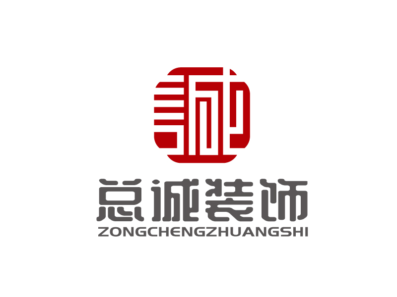 張俊的上?？傉\裝飾材料有限公司logologo設(shè)計