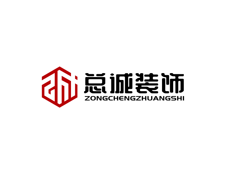 張俊的上?？傉\裝飾材料有限公司logologo設(shè)計