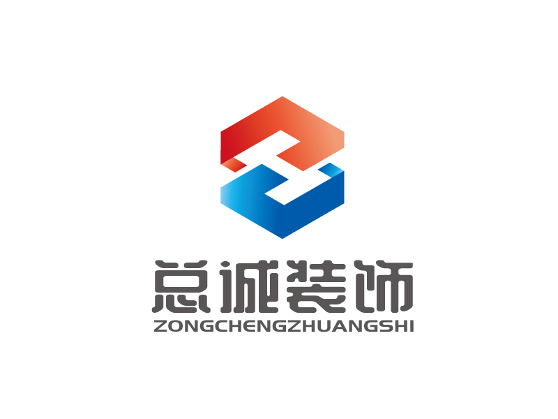 張俊的上?？傉\裝飾材料有限公司logologo設(shè)計