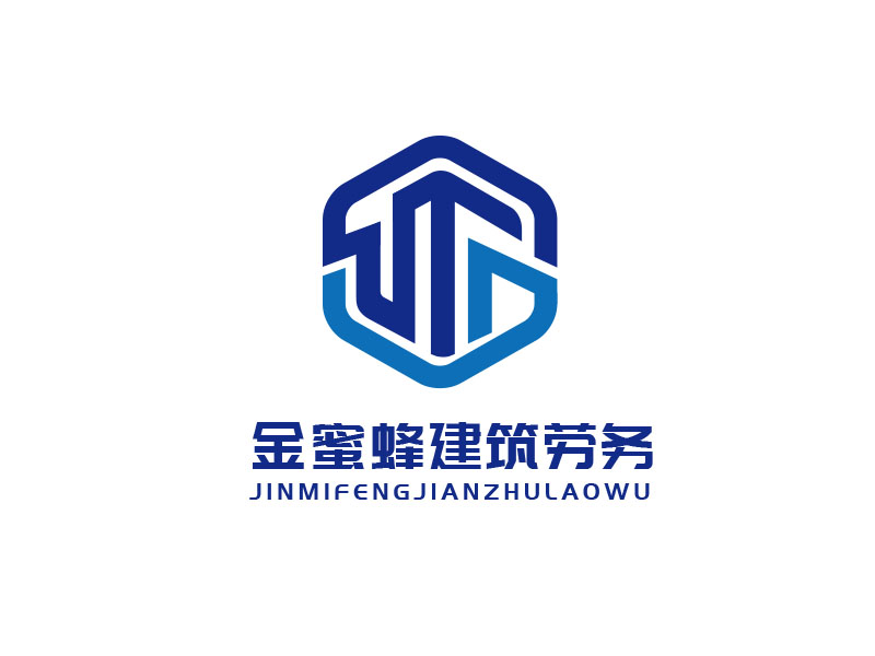 朱紅娟的金蜜蜂建筑勞務(wù)logo設(shè)計(jì)