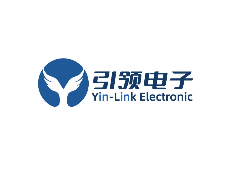 魏娟的引領電子/Yin-Link Electroniclogo設計