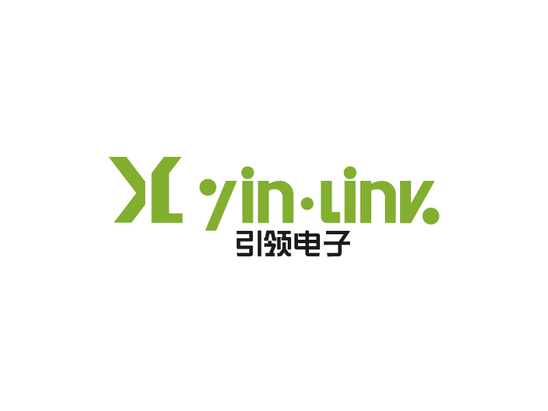 唐國(guó)強(qiáng)的引領(lǐng)電子/Yin-Link Electroniclogo設(shè)計(jì)