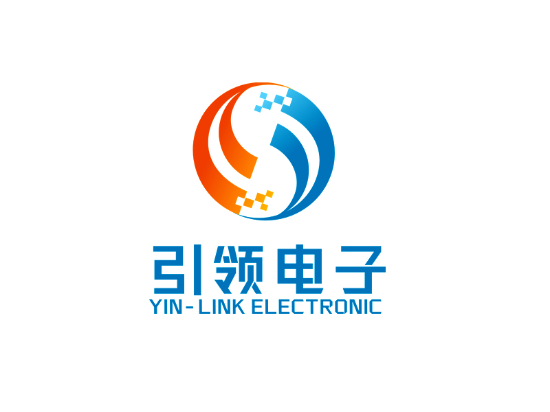 李杰的引領電子/Yin-Link Electroniclogo設計