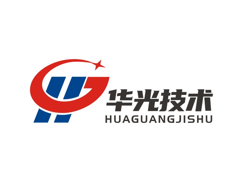 華光新材料技術(shù)有限公司（半圓）（HGJS）logo設(shè)計(jì)