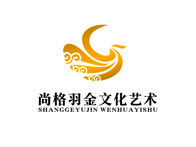 李杰的上海尚格羽金文化藝術(shù)有限公司logo設(shè)計(jì)