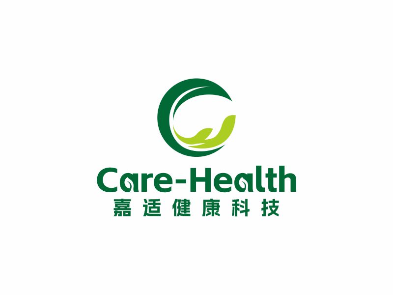 何嘉健的Care-Health/嘉適健康科技有限公司logo設(shè)計(jì)