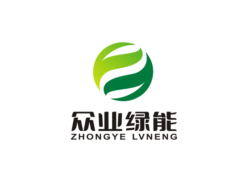 李杰的眾業(yè)綠能logo設計