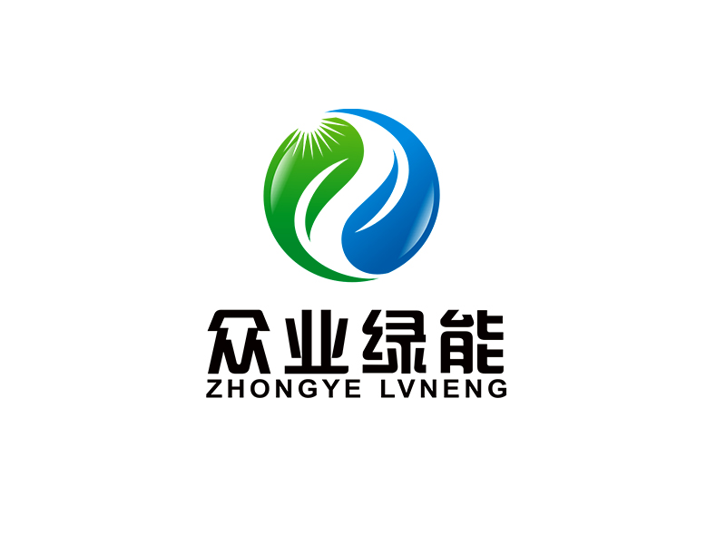 李杰的眾業(yè)綠能logo設計