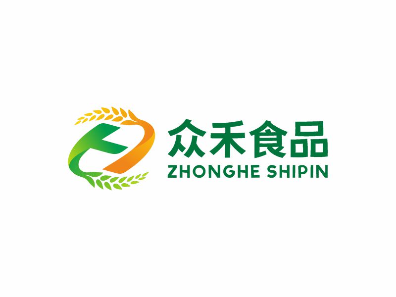 何嘉健的深圳市眾禾食品有限公司logo設(shè)計(jì)