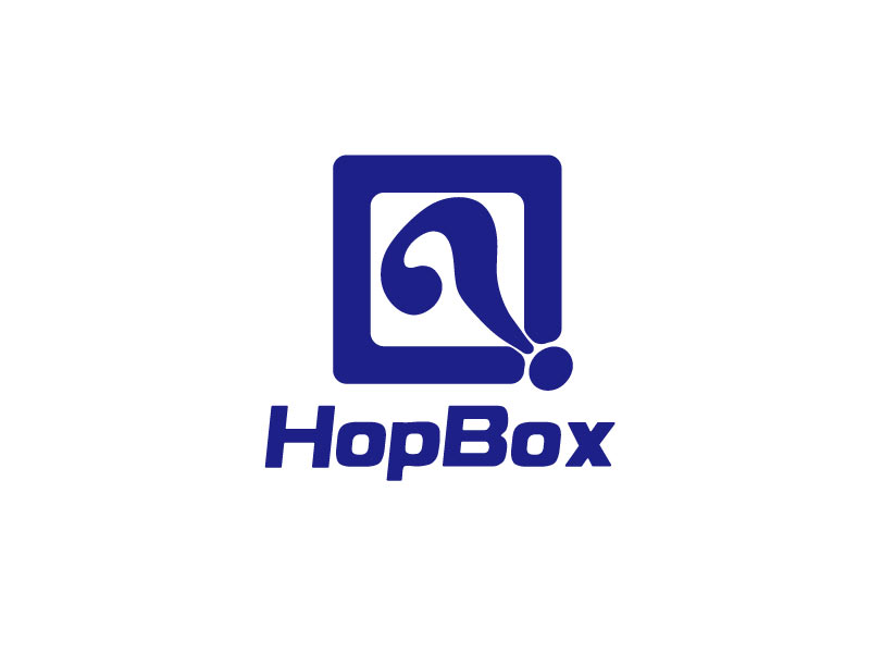 王文波的HopBoxlogo設計