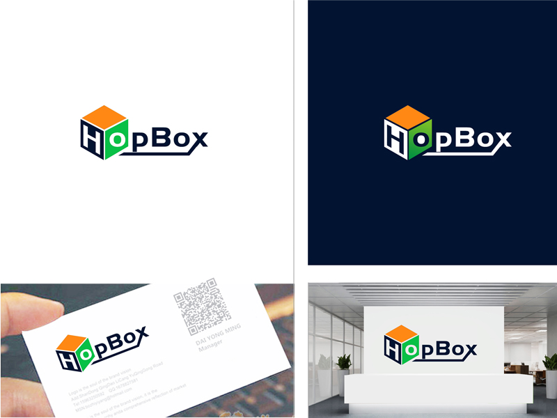 朱兵的HopBoxlogo設計