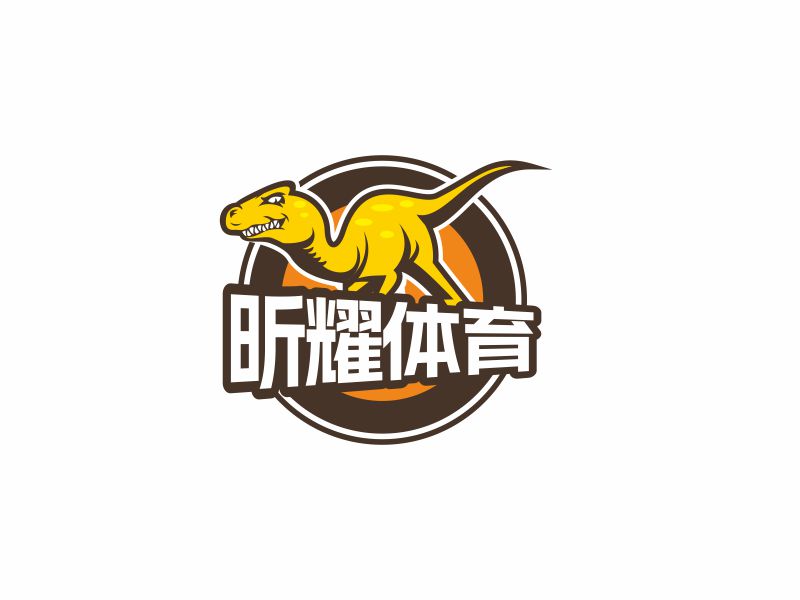 何嘉健的昕耀體育，副標(biāo)題：SPARKLE SPORTSlogo設(shè)計(jì)