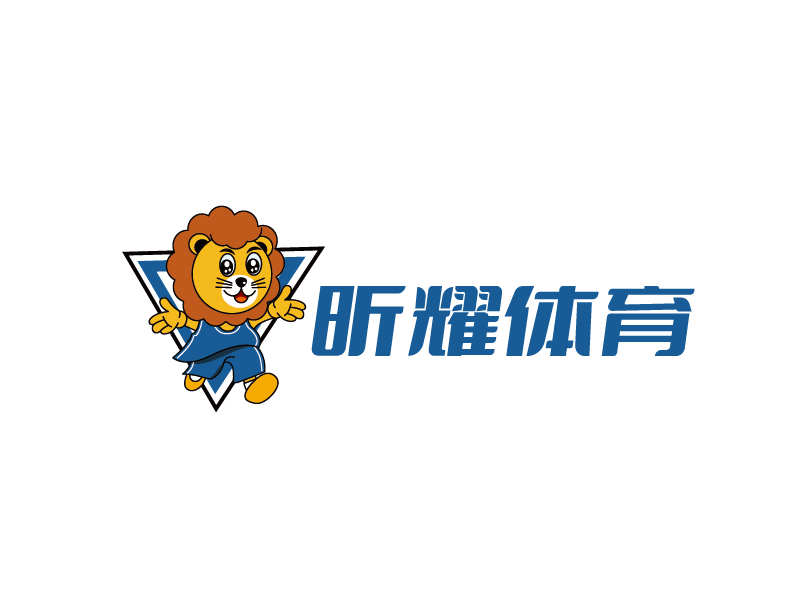 張俊的昕耀體育，副標(biāo)題：SPARKLE SPORTSlogo設(shè)計