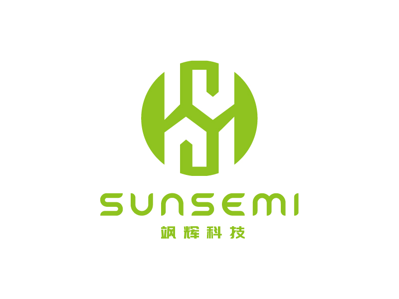 李寧的Sunsemi/颯輝科技(蘇州)有限公司logo設(shè)計(jì)