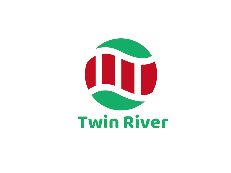 李寧的TWIN RIVER工廠LOGO設計logo設計