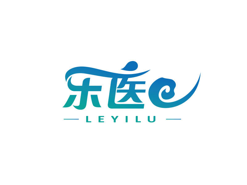 朱紅娟的樂醫(yī)路logo設計