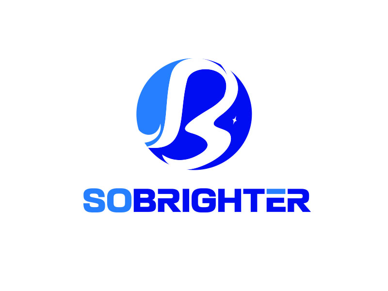 朱紅娟的logo內(nèi)容：sobrighter      公司名稱：北京北光聯(lián)眾儀器科技有限公司logo設(shè)計