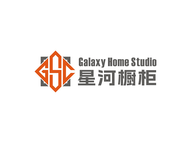 周都響的Galaxy Home Studio 星河櫥柜logo設(shè)計