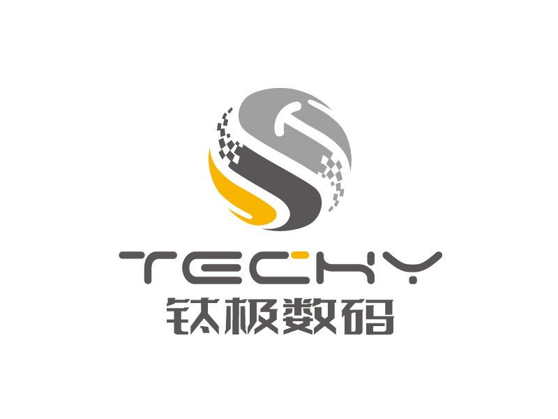 張俊的鈦極TECHYlogo設(shè)計