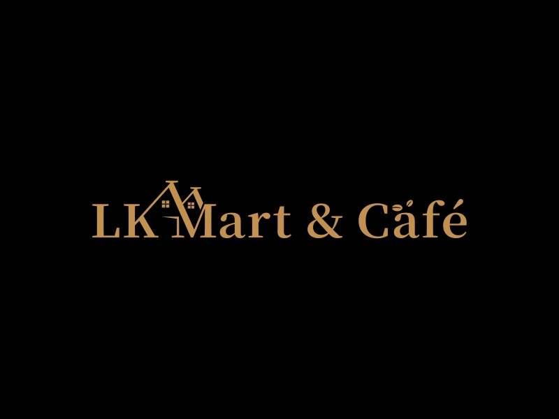 林思源的LK Mart & Cafe 咖啡廳定制LOGO設(shè)計(jì)logo設(shè)計(jì)