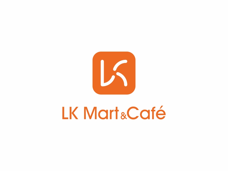 陳國偉的LK Mart & Cafe 咖啡廳定制LOGO設(shè)計logo設(shè)計