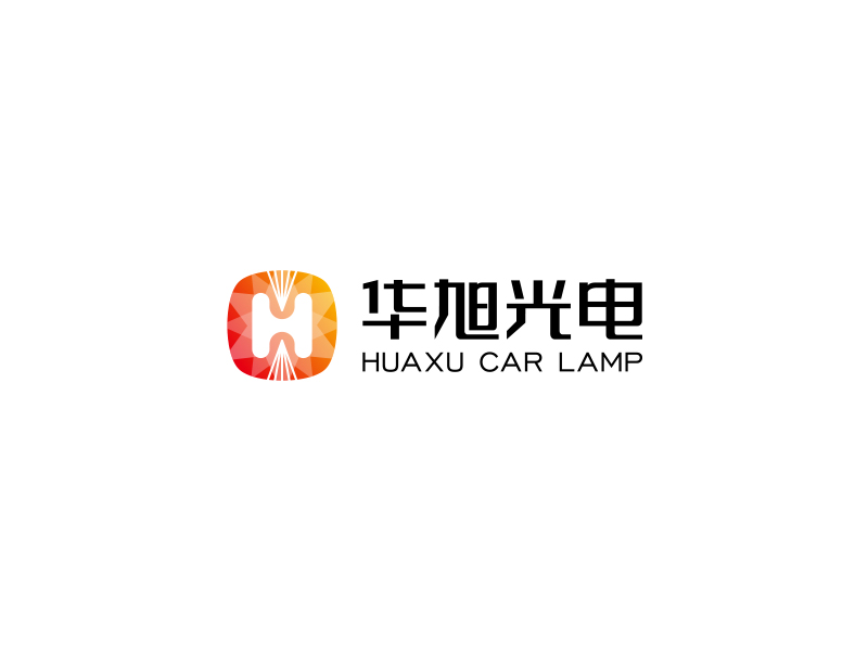 舒強的華旭光電logo設計