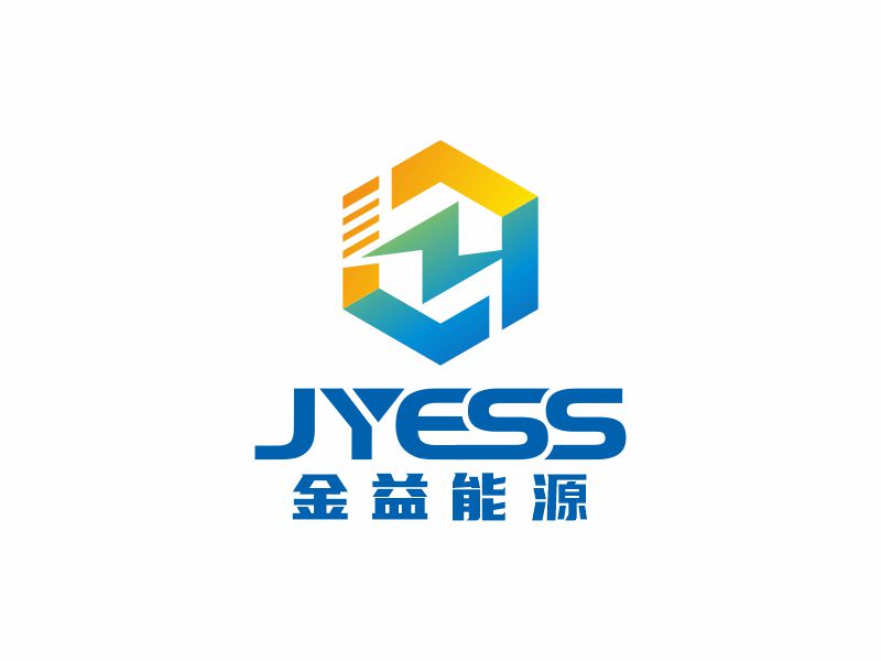 何嘉健的JYESS/金益能源logo設計