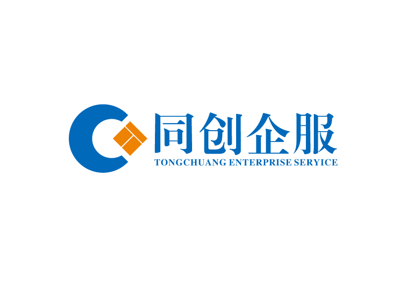 王文波的同創(chuàng)企服logo設(shè)計(jì)