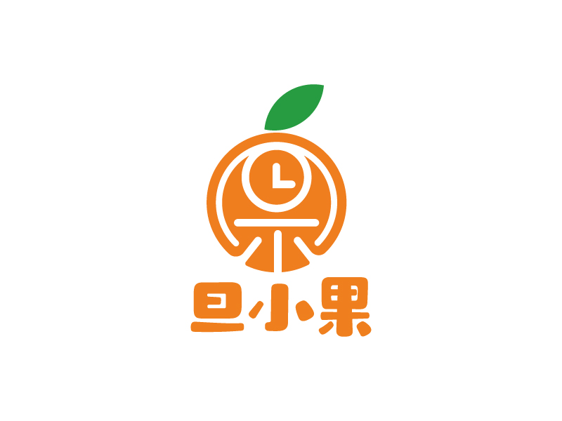 楊忠的旦小果 水果LOGOlogo設(shè)計