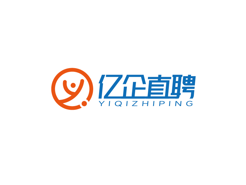 張俊的億企直聘logo設計