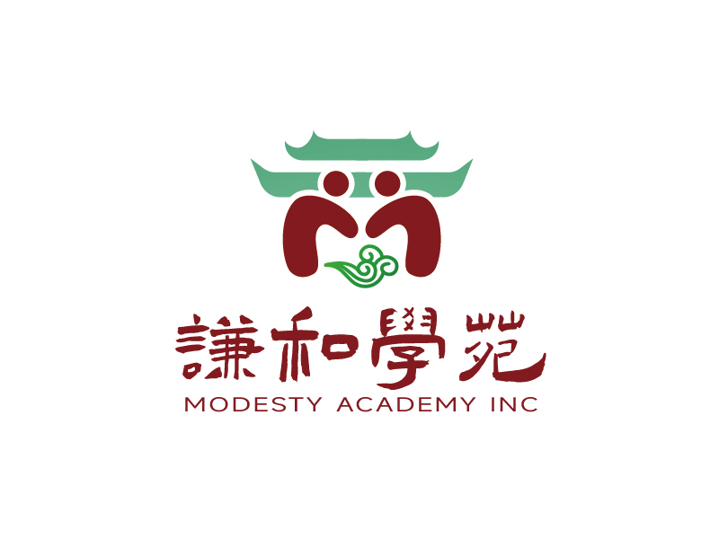 張俊的謙和學(xué)苑 Modesty Academy Inclogo設(shè)計