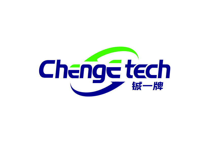 朱紅娟的chengE tech   鋮一牌logo設(shè)計