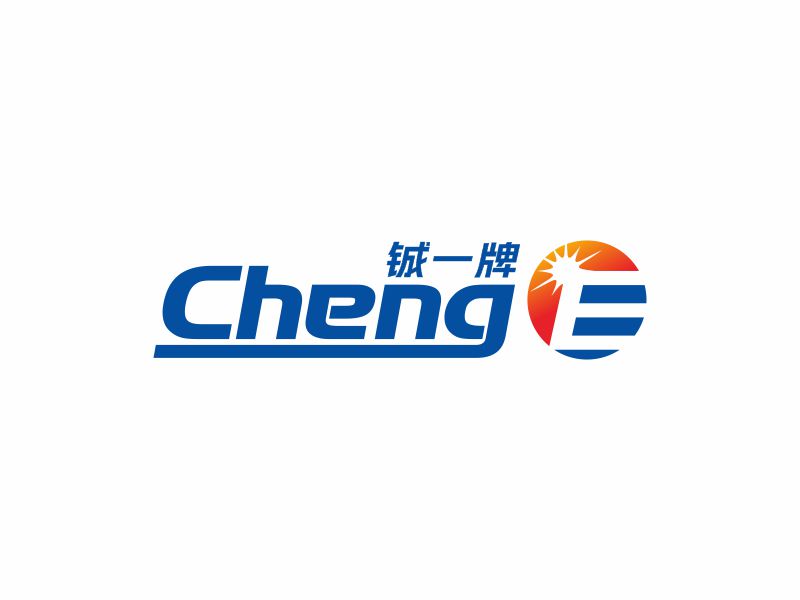 何嘉健的chengE tech   鋮一牌logo設計