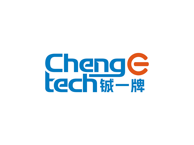 周都響的chengE tech   鋮一牌logo設計