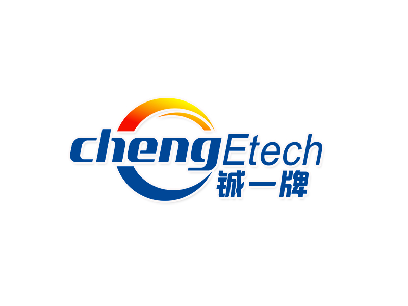 李杰的chengE tech   鋮一牌logo設計