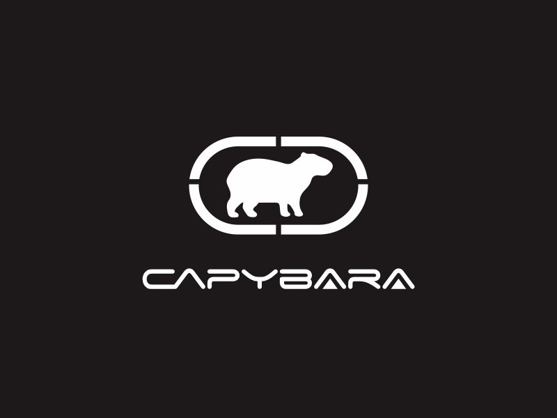 何嘉健的CAPYBARAlogo設計